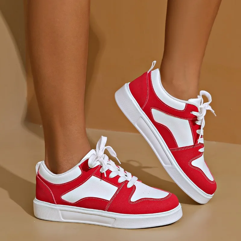 2024 화이트 레드 스포츠 스케이트 신발 숙녀 대형  - Vans Shoes Old Skool 리뷰 및 가격